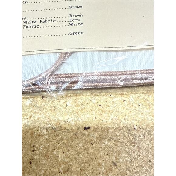 VTG J.G. Co. Matzoh Cover Fabric Kits Lot of 2 Unused 18x18 Jewish Passover NOS - Picture 7 of 7